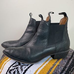 Matisse black leather ankle boots